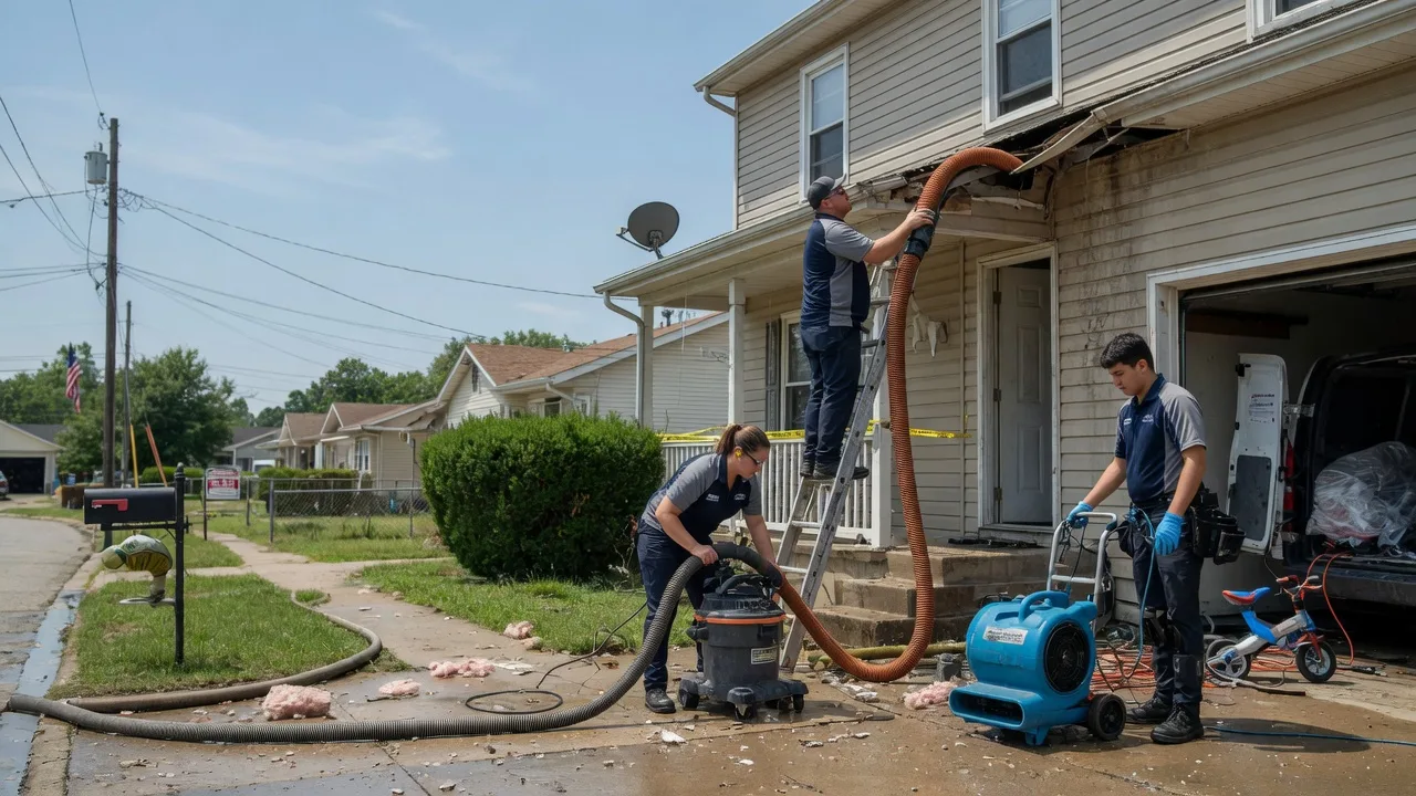 Water Damage Restoration in Donnellson, IL near me